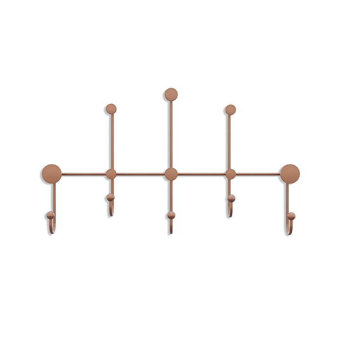 Wallity Iyon-C Gancho de pared de metal cobre Wallity Iyon-C Gancho de pared de metal cobre